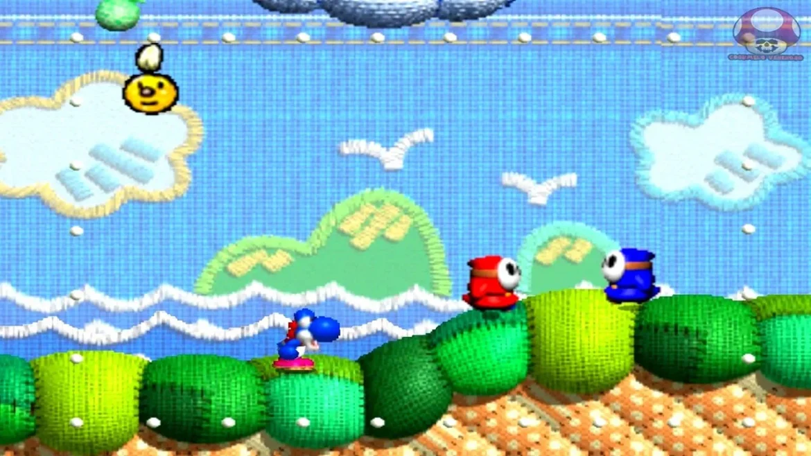 Yoshi's Story on the Nintendo 64.